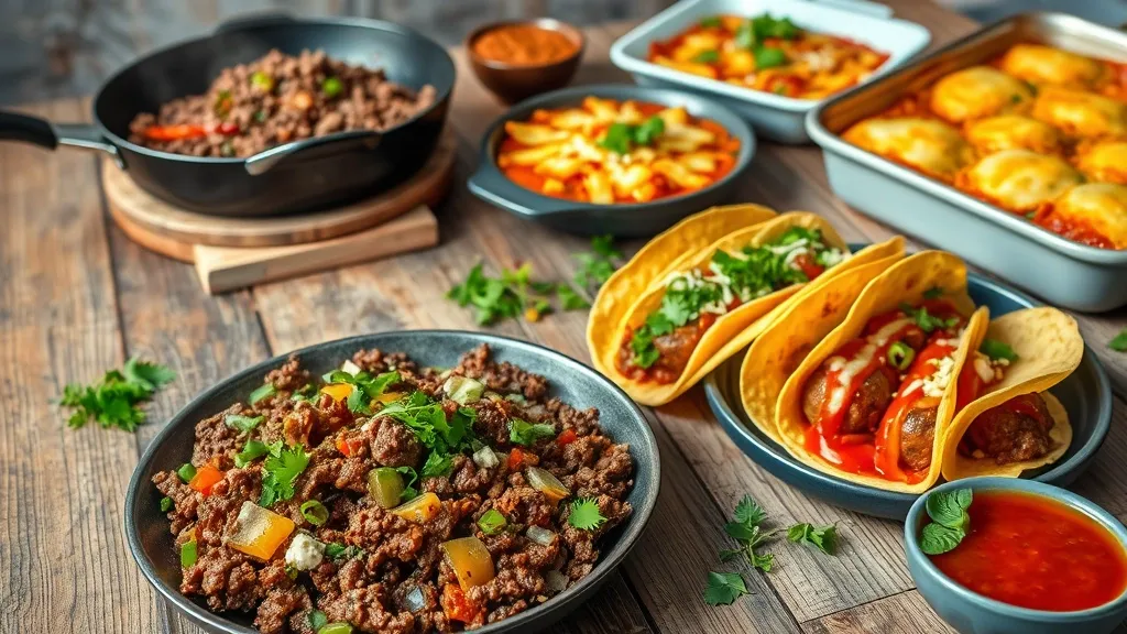 Savor the Flavor: 10 Irresistible Recipes with Ground Beef That Will Steal the Show