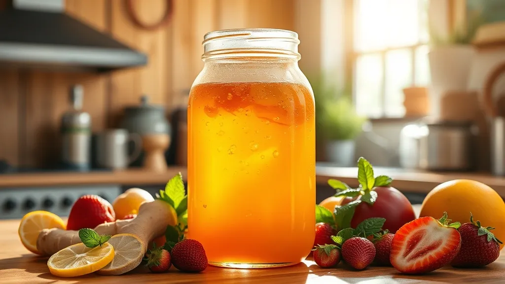 Brew Your Own Bliss: A Step-by-Step Kombucha Recipe for Beginners