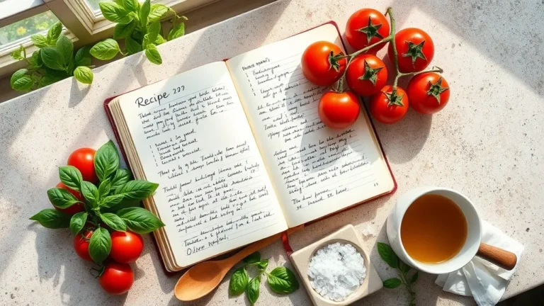 Unlock Your Culinary Creativity: The Ultimate Recipe Journal for Food Lovers